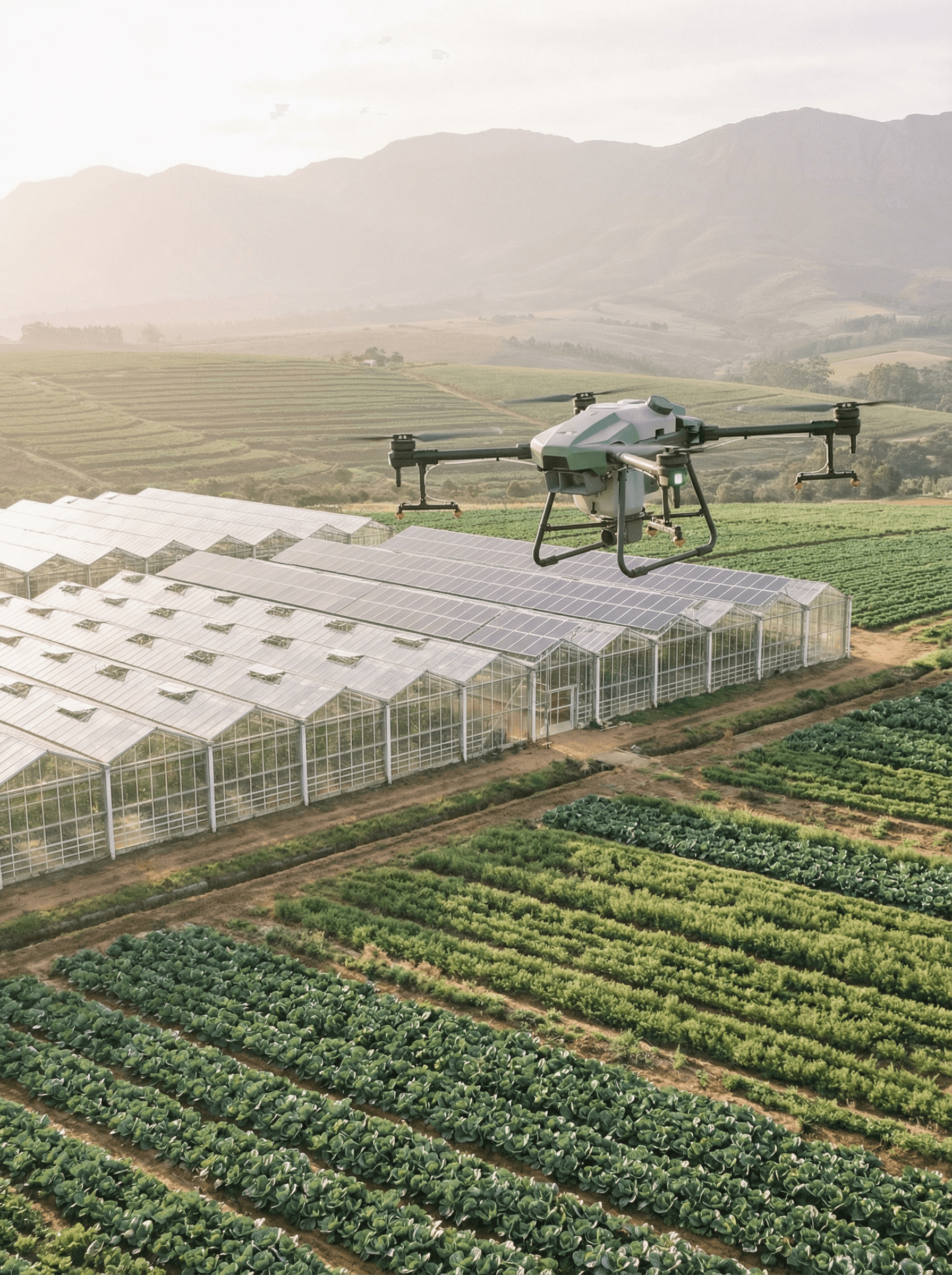 Serre NigerVerdé — production hydroponique sous serre